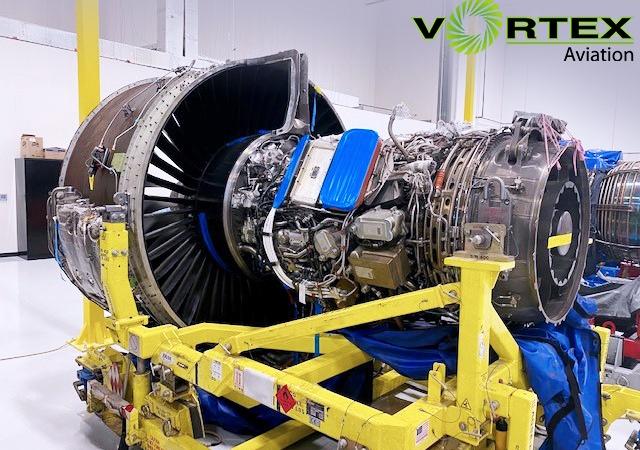 Vortex Aviation Inducts First GTF PW1000G Engine in New Davie, Florida Facility